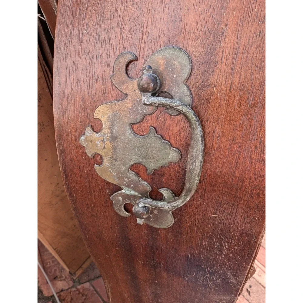 3.5in Brass Handle Bail Drawer Pull - VTG